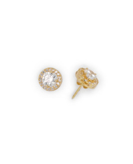 Pendientes Mujer Oro 18 ktes Cihatón 9 mm - 000022503