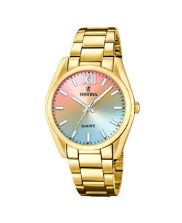 Festina Boyfriend Reloj Mujer Acero Dorado - F20640/7