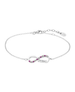 Lotus Silver LP3213-2/3 Pulsera Mujer Plata Infinito Mamá Rosa - 000990308