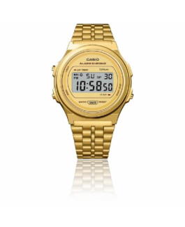 Casio Original A171WEG-9AEF Reloj Unisex Digital Dorado - 000360117