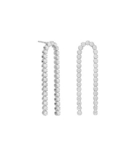 Victoria Cruz Pendientes Mujer Plata Cristales Swarovski - 000180222