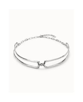 Uno de 50 COL1935BLNMTL0U Ser Indomable Collar Mujer Chapado Plata Choker - 000500015