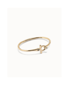 Uno de 50 PUL2449BLNORO0M Ser Indomable Pulsera Mujer Chapado Oro Rígida - 000500039