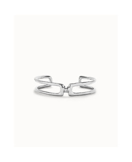 Uno de 50 PUL2446BLNMTL0L Pulsera Mujer Chapado Plata Brazalete Topacio - 000500038