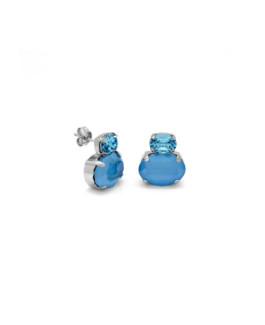 Victoria Cruz Pendientes Mujer Plata Swarovski - 000180087